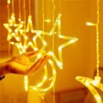 Artificial Ivy Vine with Moon & Star LED Lights - Image 2