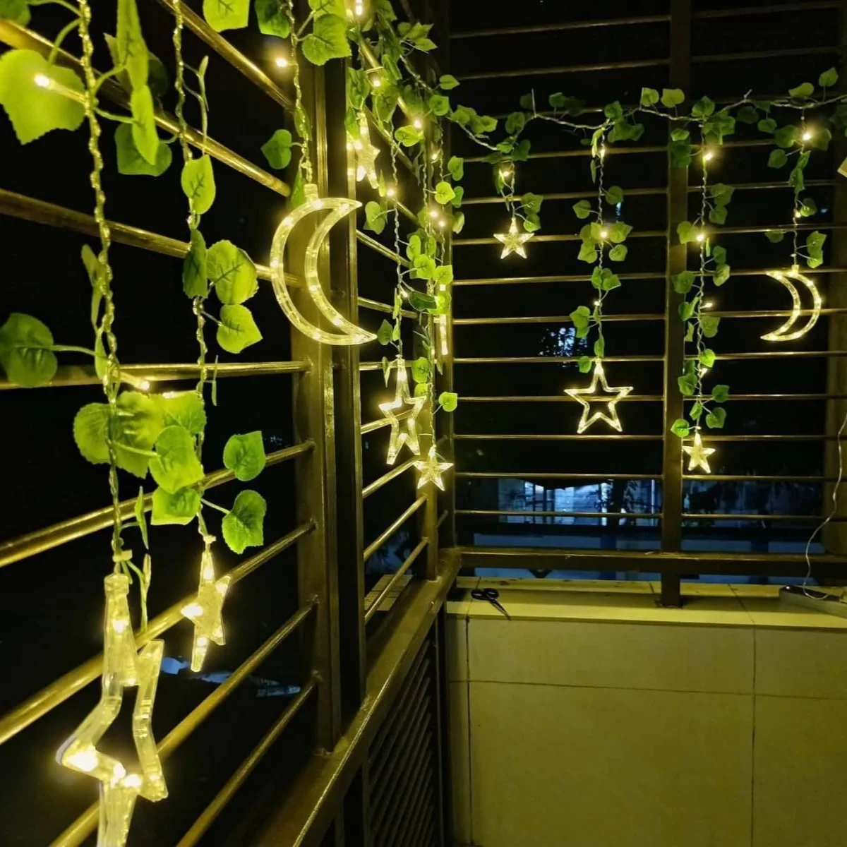 WhatsApp-Image-2026-09-20-at-8.30.37-PM Artificial Ivy Vine with Moon & Star LED Lights - Image 1