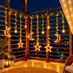 Artificial Ivy Vine with Moon & Star LED Lights - Image 4